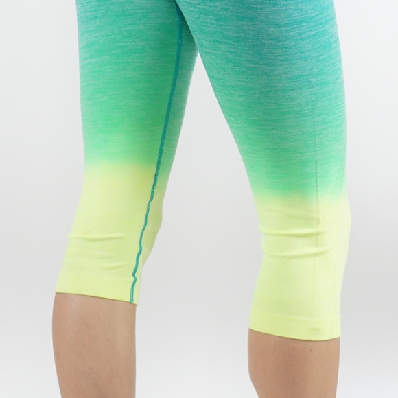 Yoga Leggings Dry-Fit Pants Workout Ombre - Picture 4 of 4